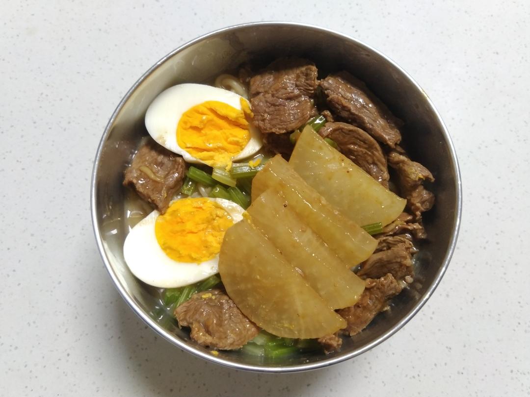 萝卜炖牛肉
