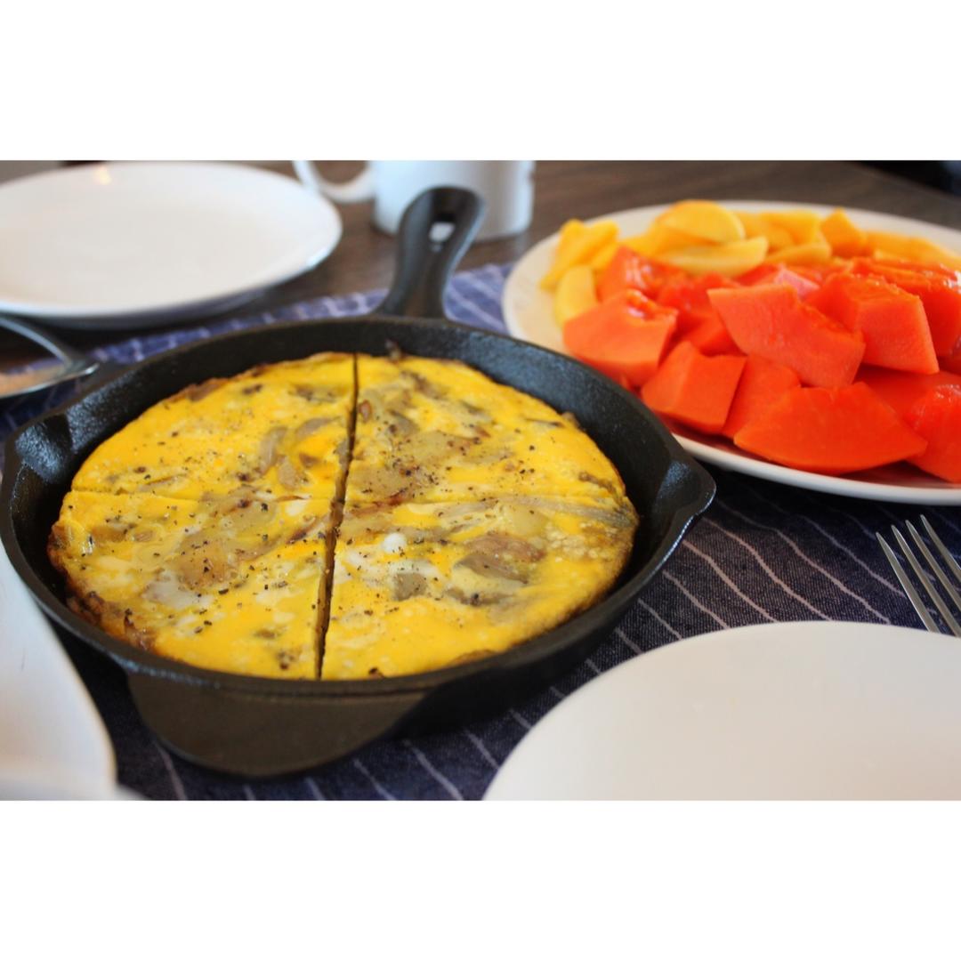 【蛋蛋去哪了】超容易上手的西班牙马铃薯烘蛋Tortilla de patatas