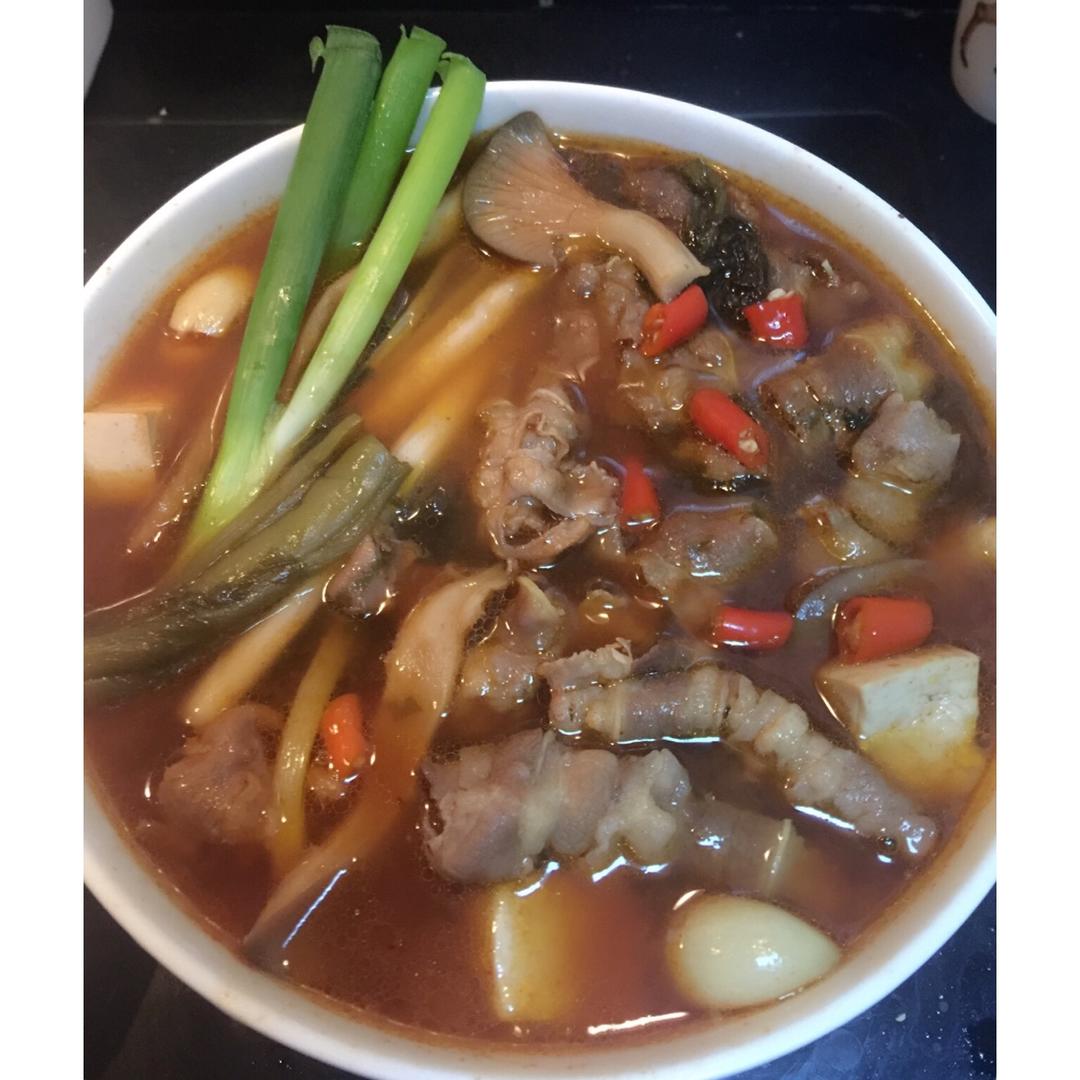 泡菜肥牛锅
