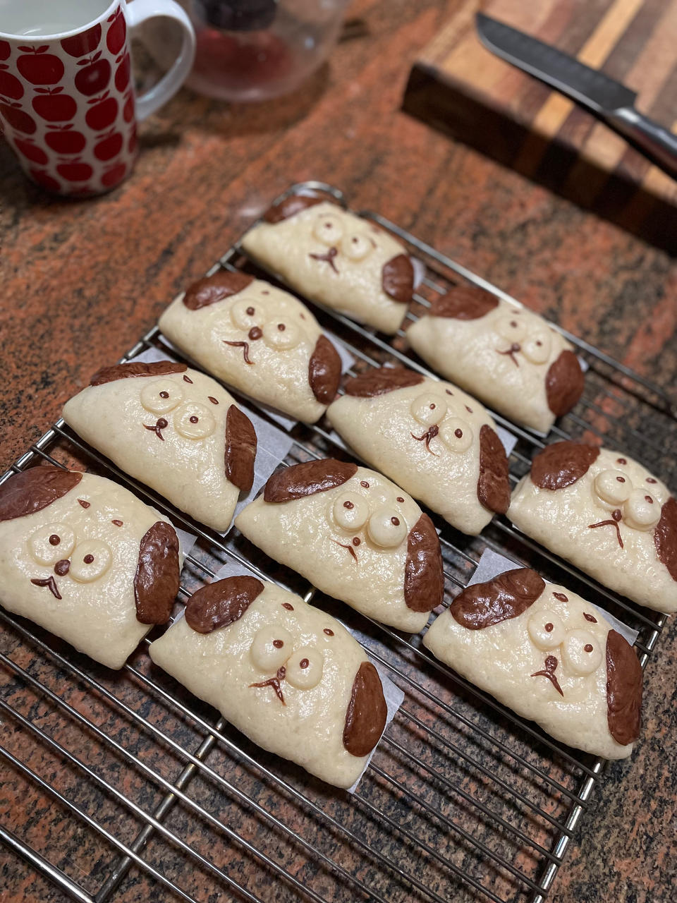 卡通馒头（小狗刈包）