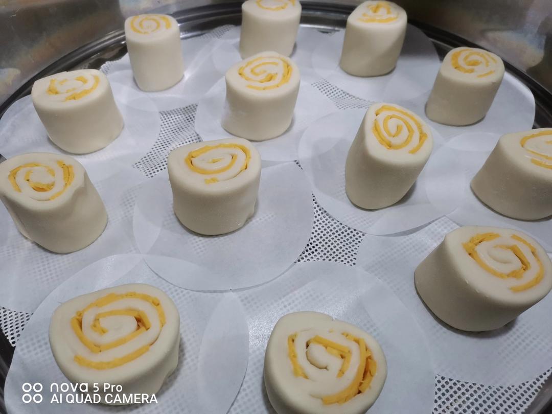 爆浆芝士馒头卷