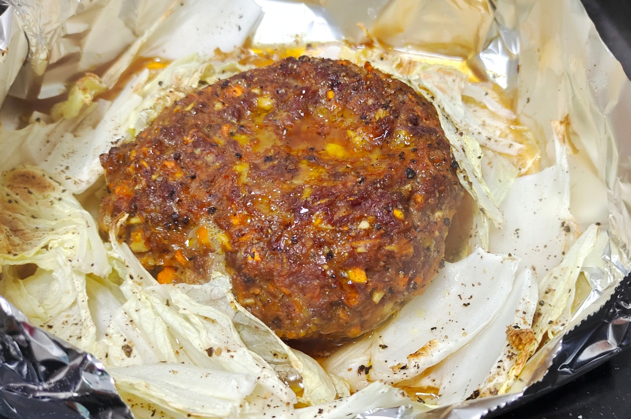 【烤箱/减脂】胡萝卜牛肉饼的做法