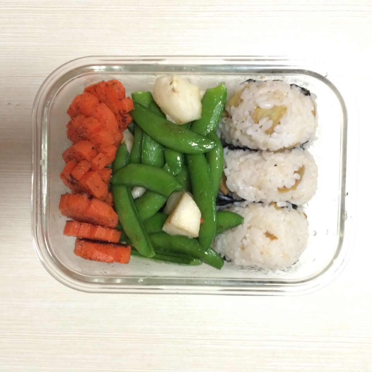 玉米栗子饭团