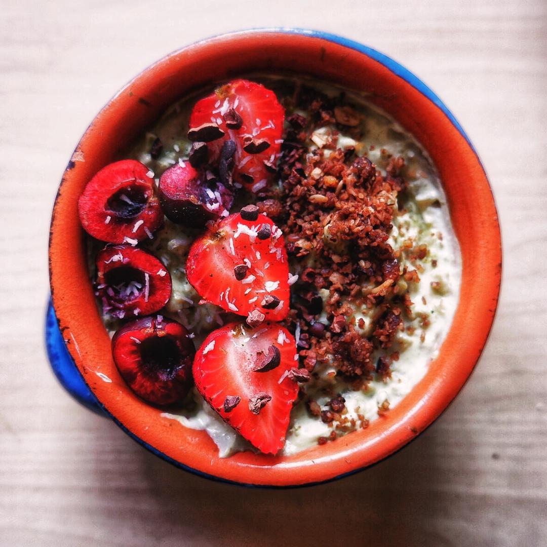 多口味牛奶钢切早餐燕麦粥丨健康·三餐