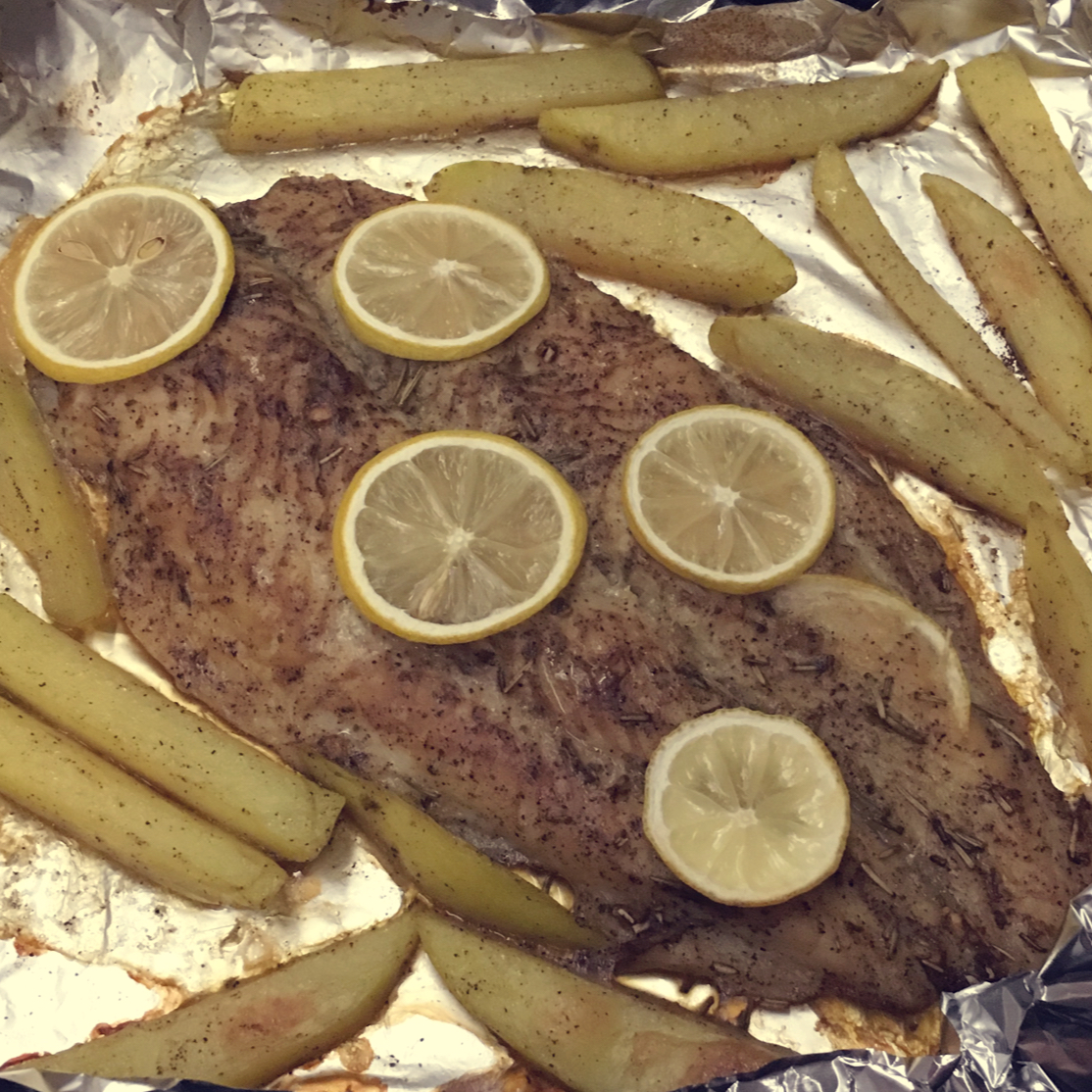 让烤箱动起来--意式香料烤龙利鱼
