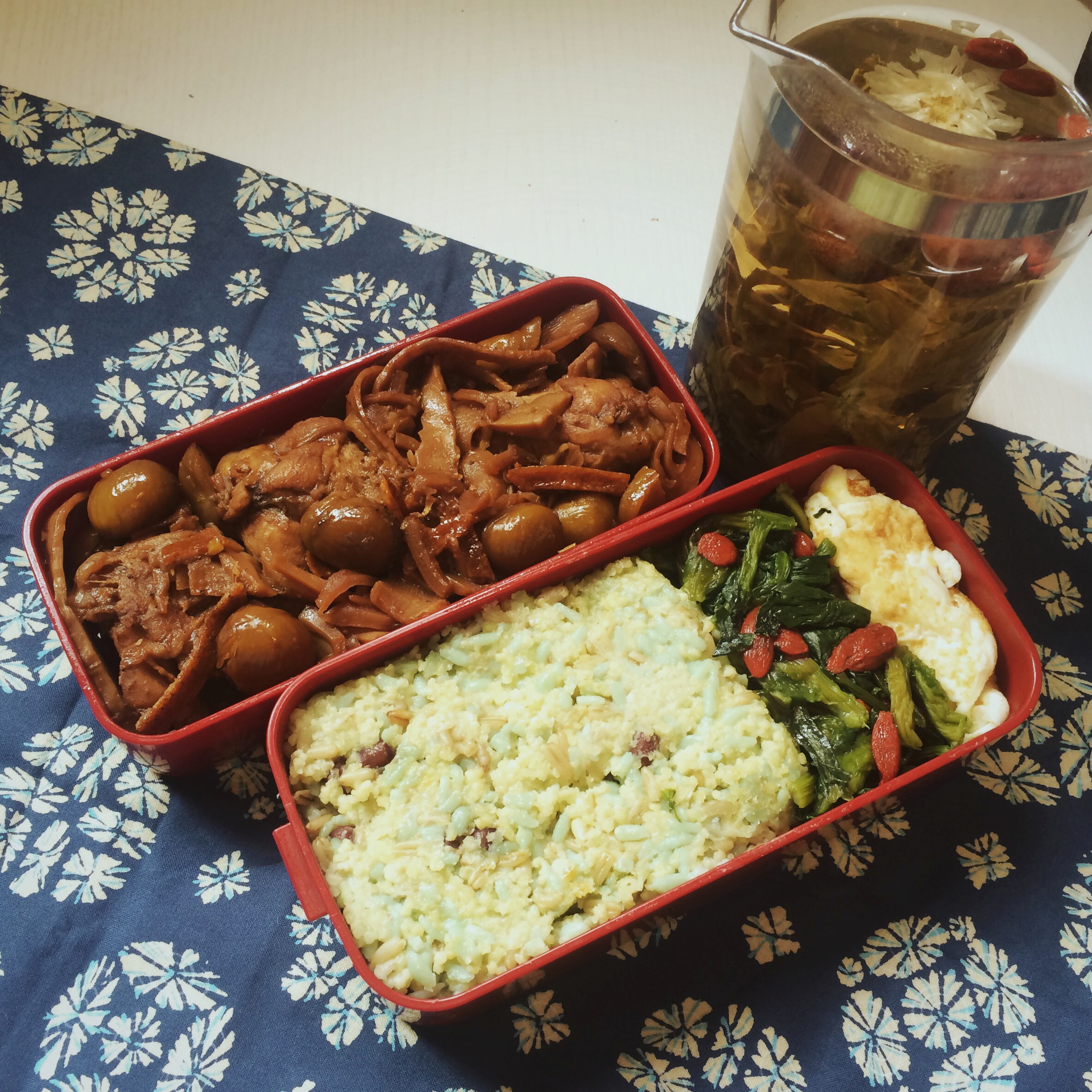 鲜甜软糯的板栗烧鸡，不输饭店～