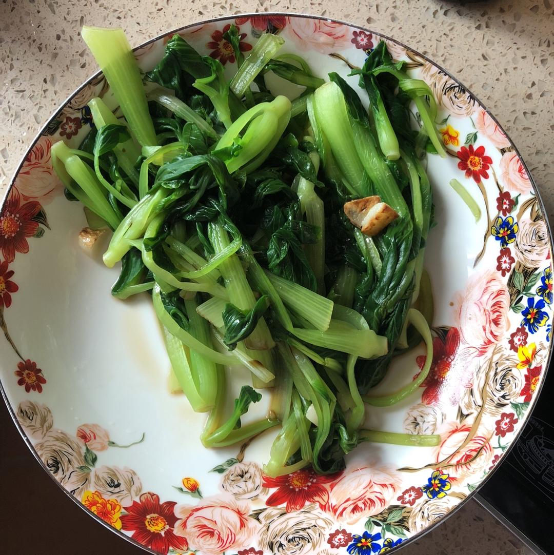 鸡毛菜的最佳打开方式：白灼鸡毛菜
