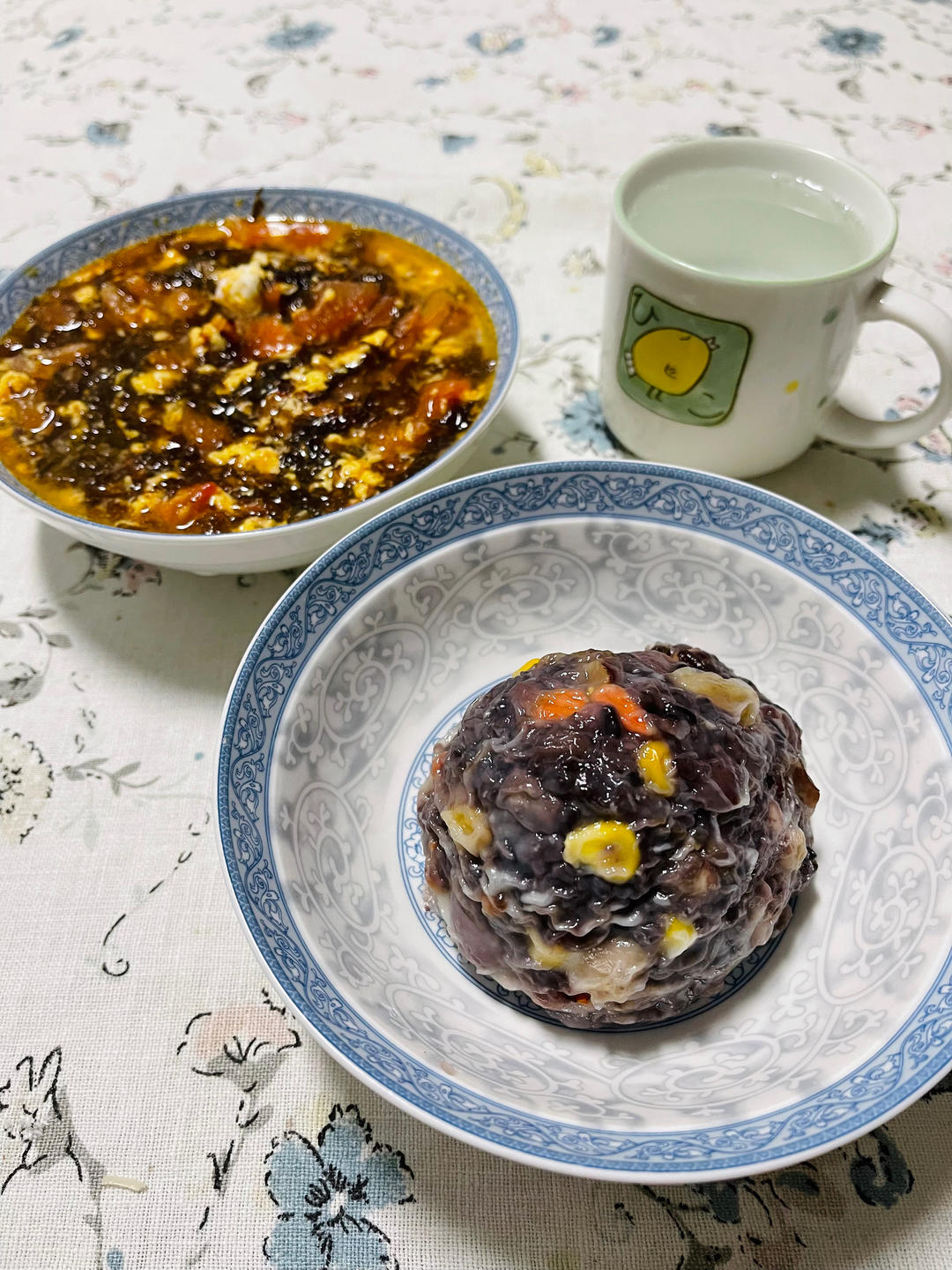 慢蜗牛家的高三娃早餐记录