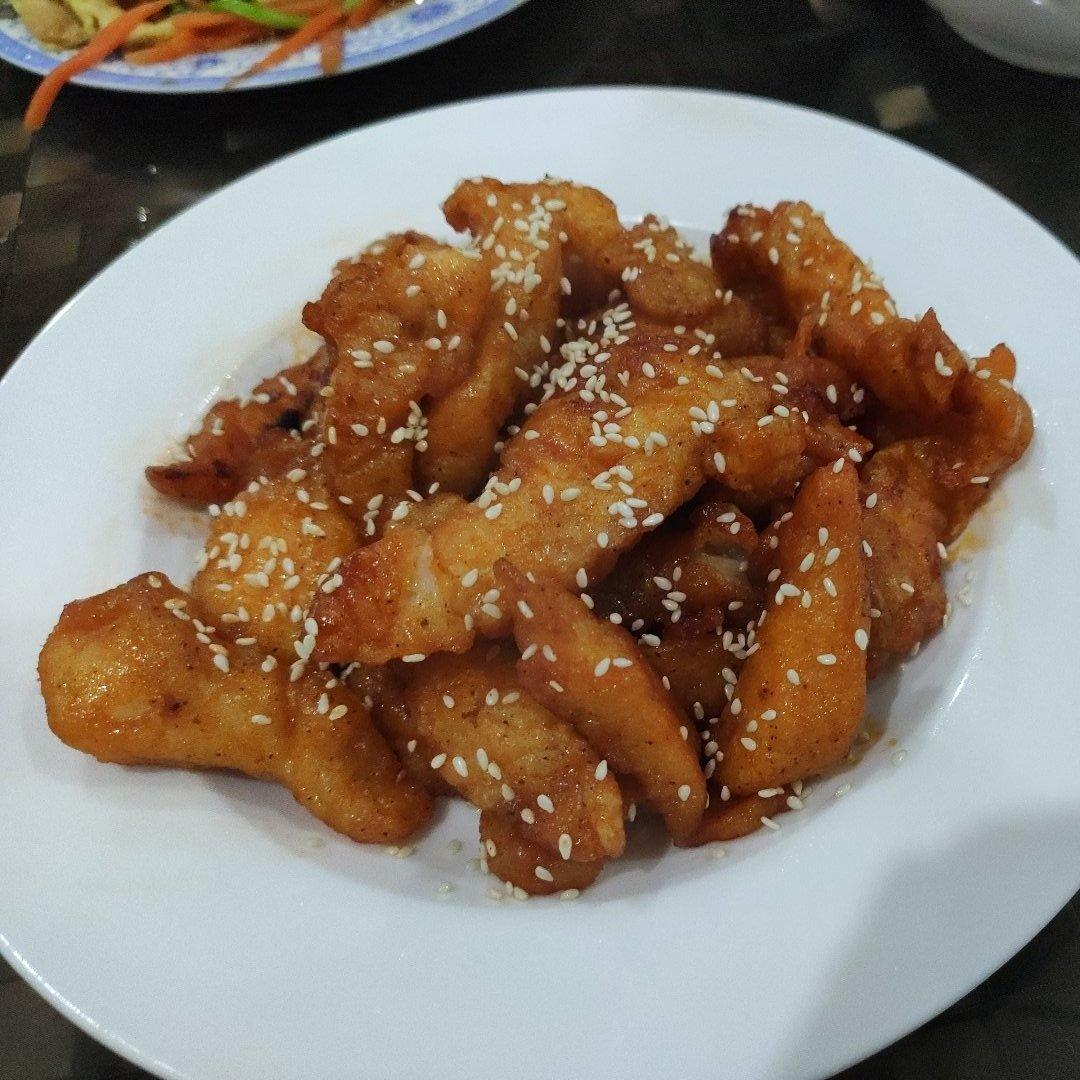 没有刺的超级美味，孩子们放心吃吧——糖醋巴沙鱼！