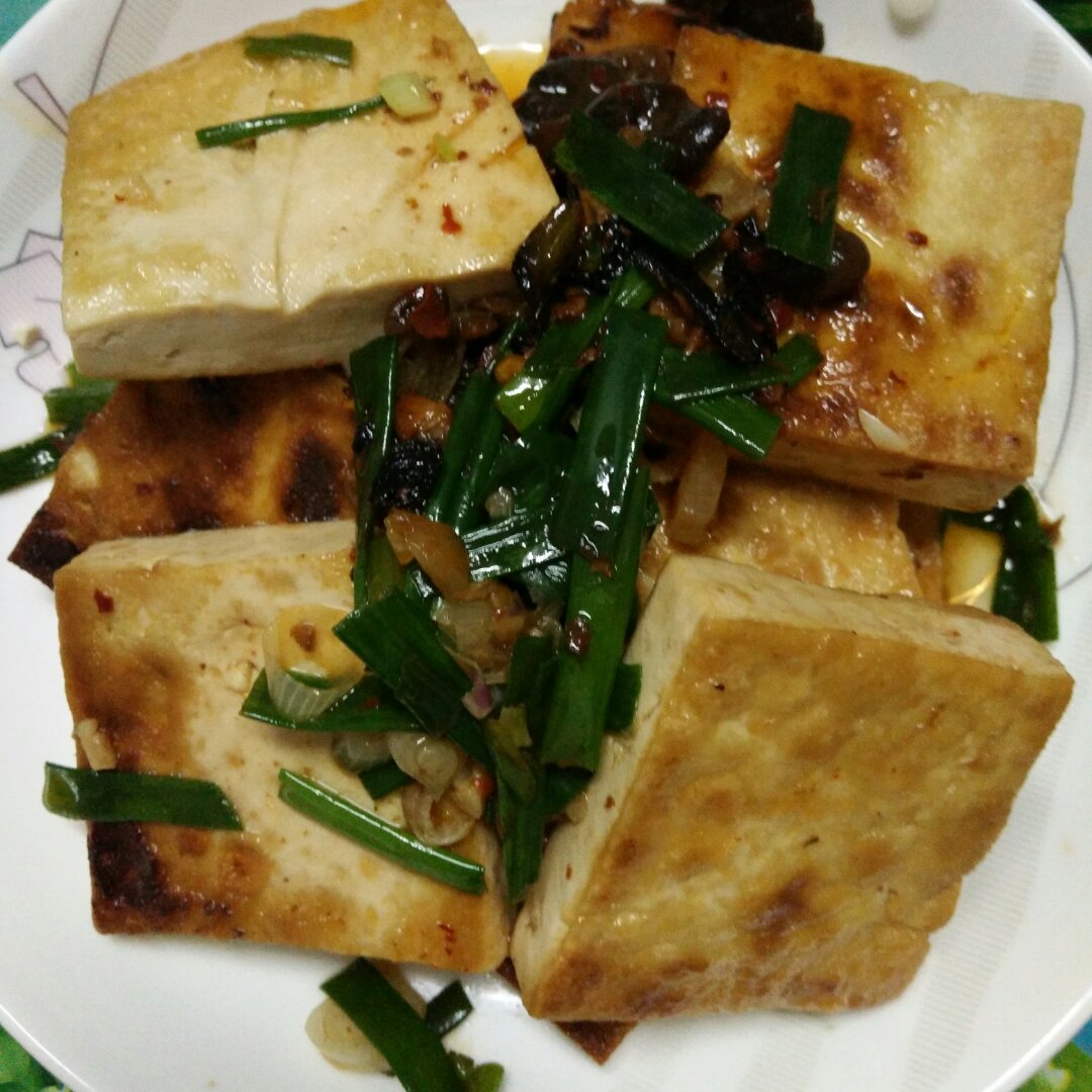 蚝油煎豆腐