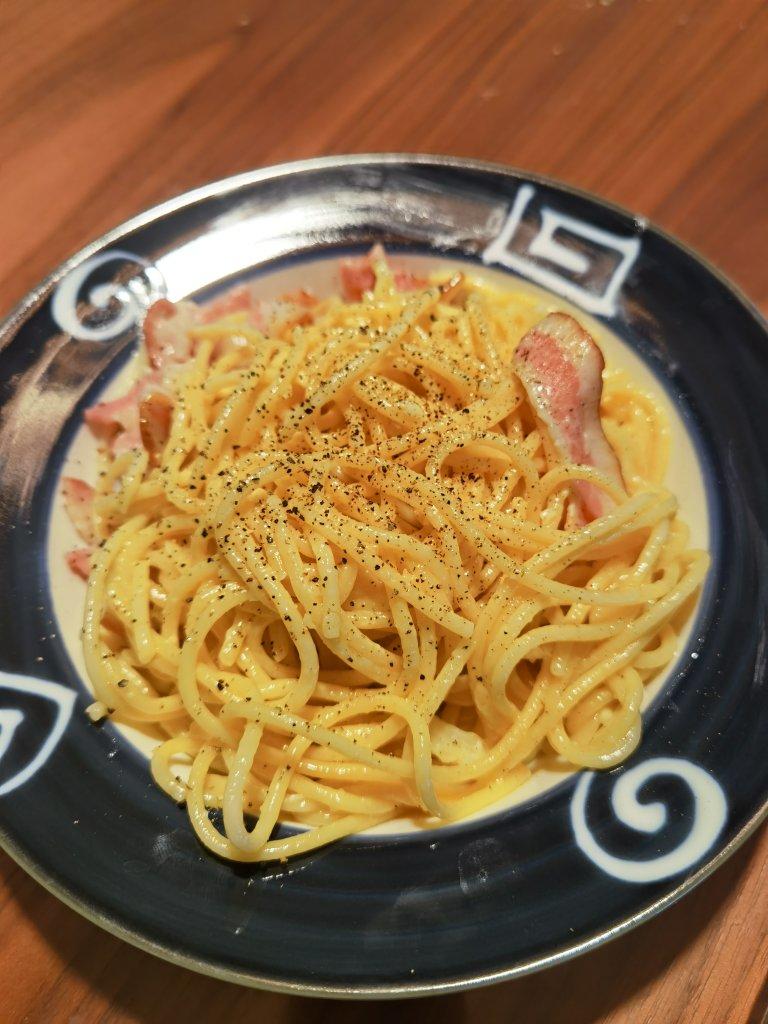 小美 奶油培根意大利面