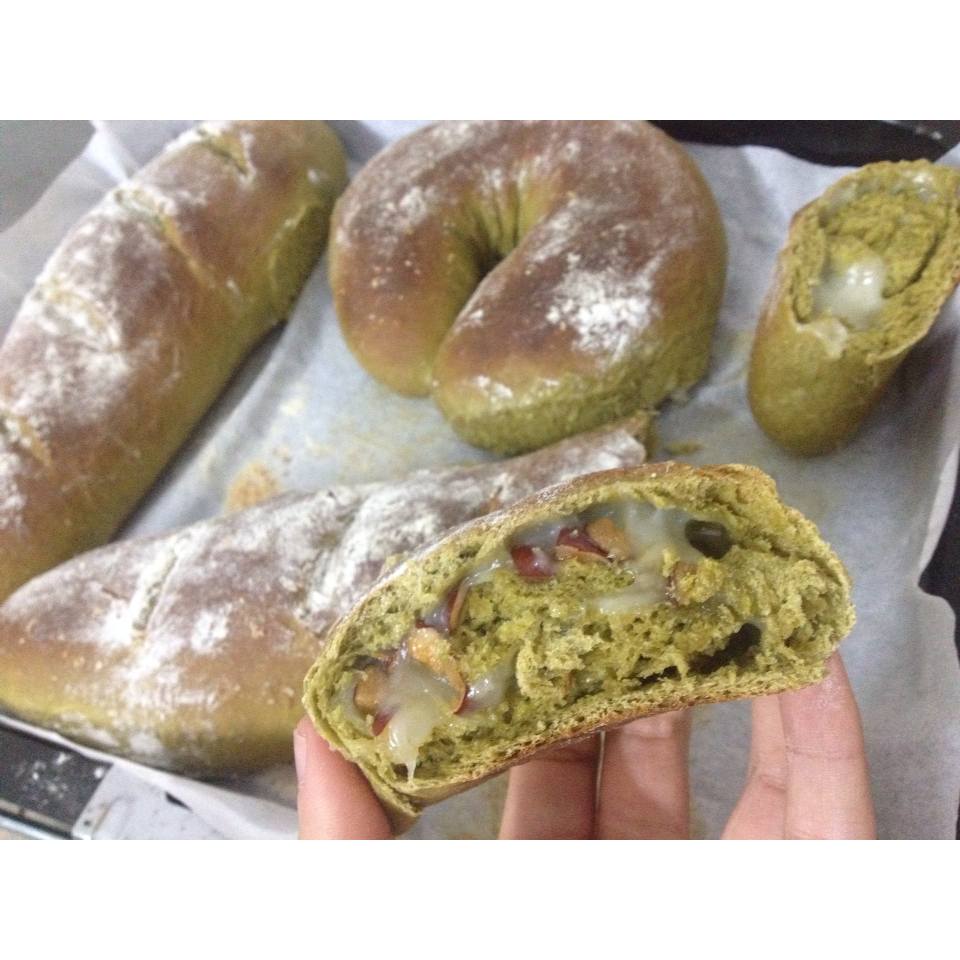 麻薯夹心可可（抹茶）软欧