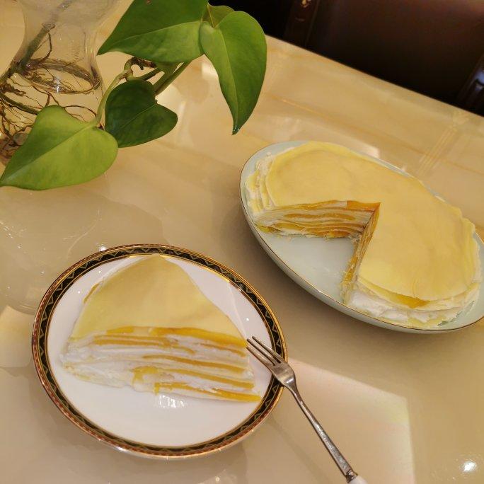 芒果千层蛋糕，100%成功告别煎皮无能