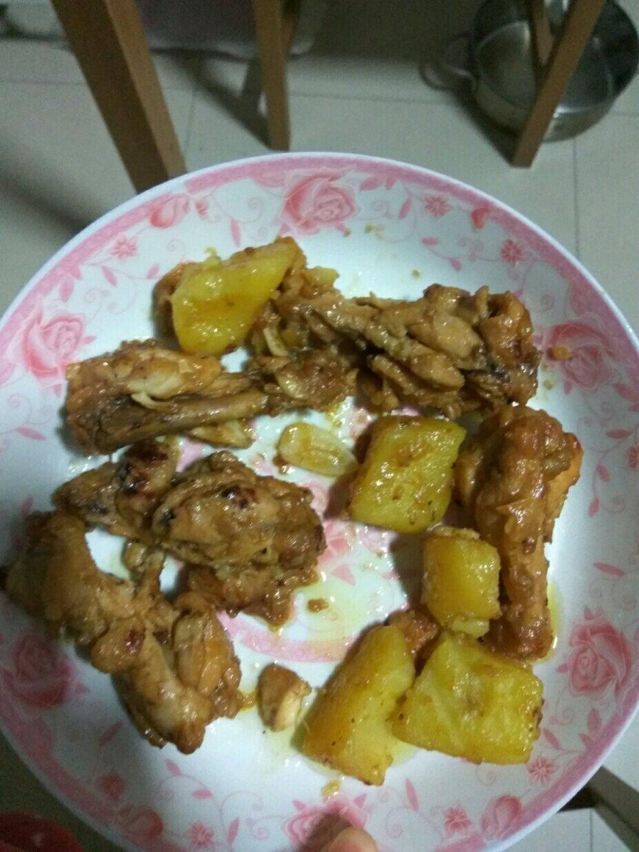 土豆炖鸡翅（快手零失败）