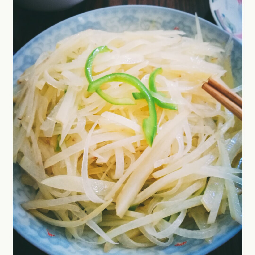 凉拌土豆丝