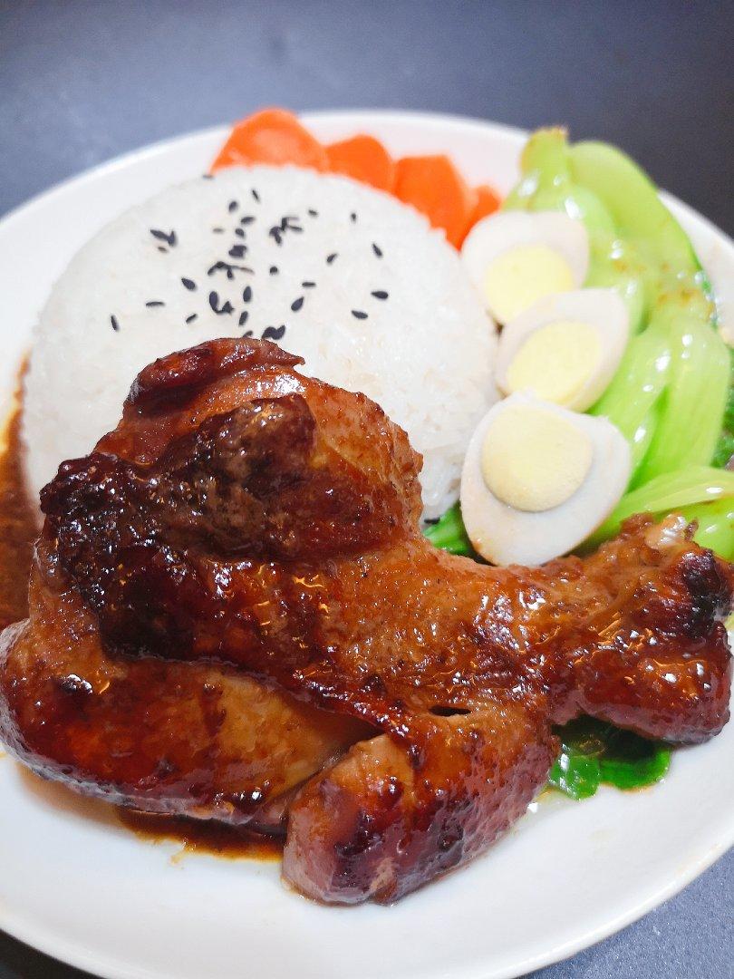 照烧鸡腿饭