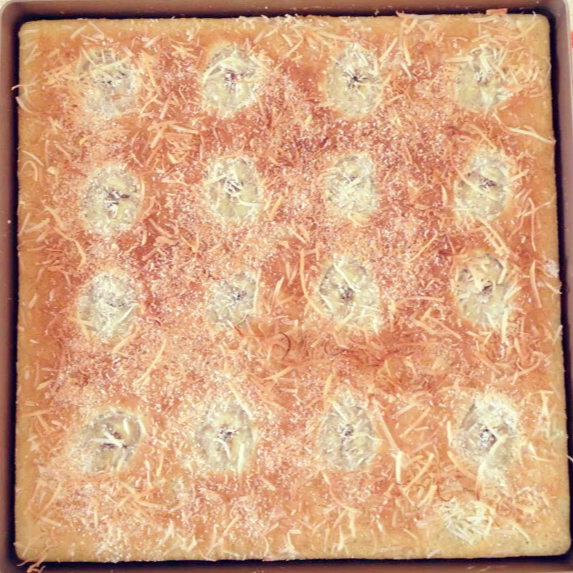 椰丝香蕉杯蛋糕