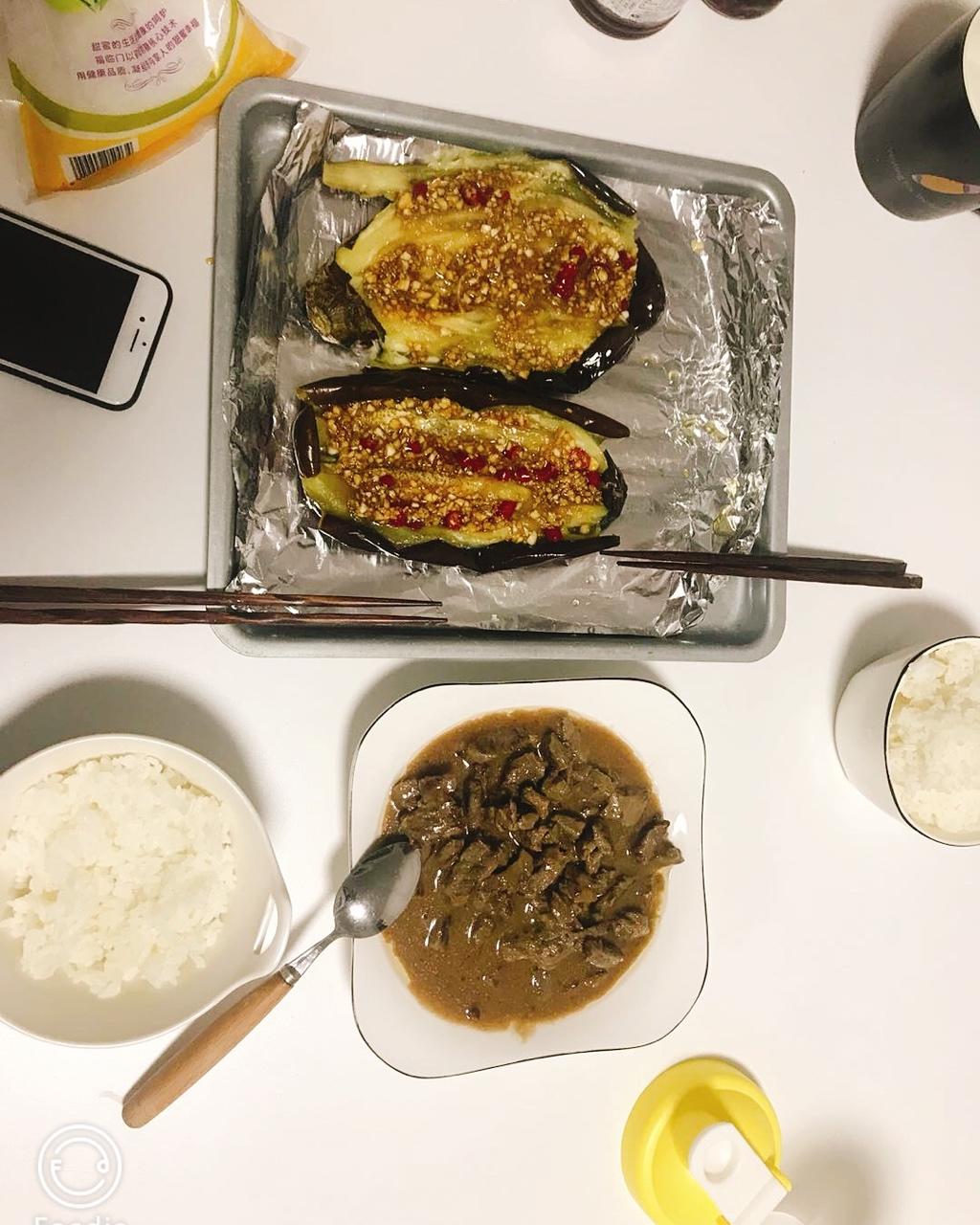 CC招牌菜销魂烤茄子，百吃不厌！