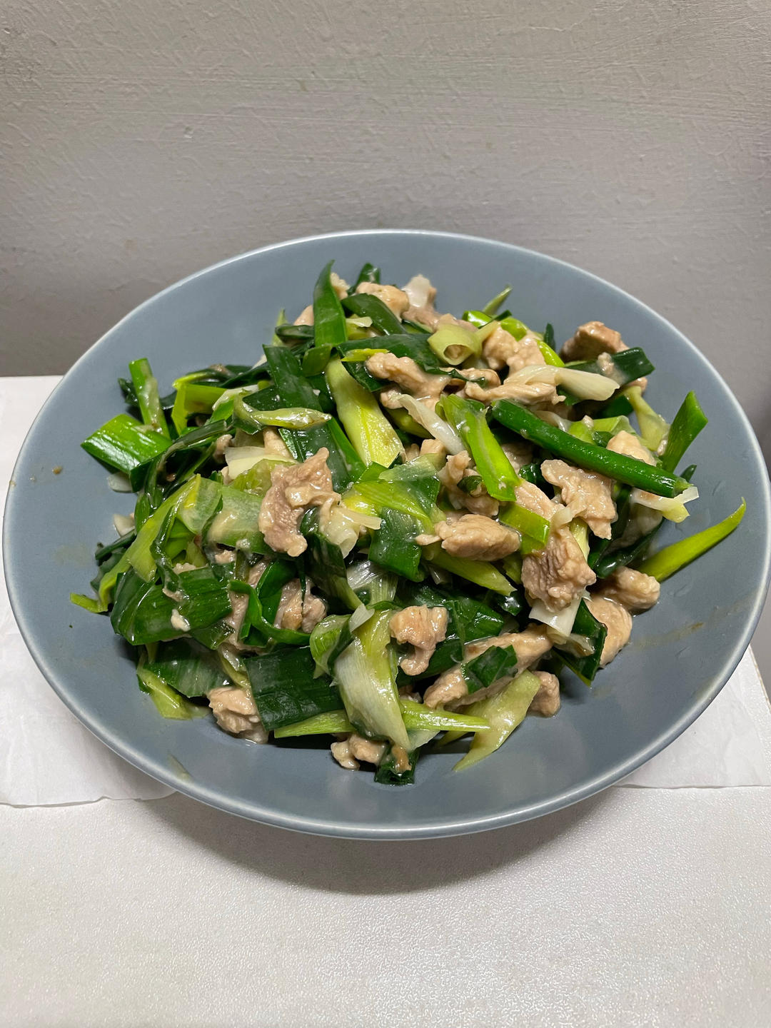 青蒜炒肉