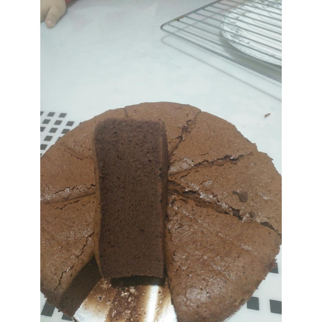 8寸可可戚风蛋糕