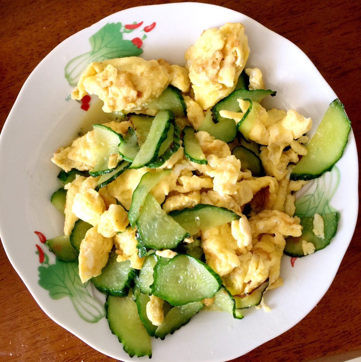 郝-小懒做的黄瓜炒鸡蛋