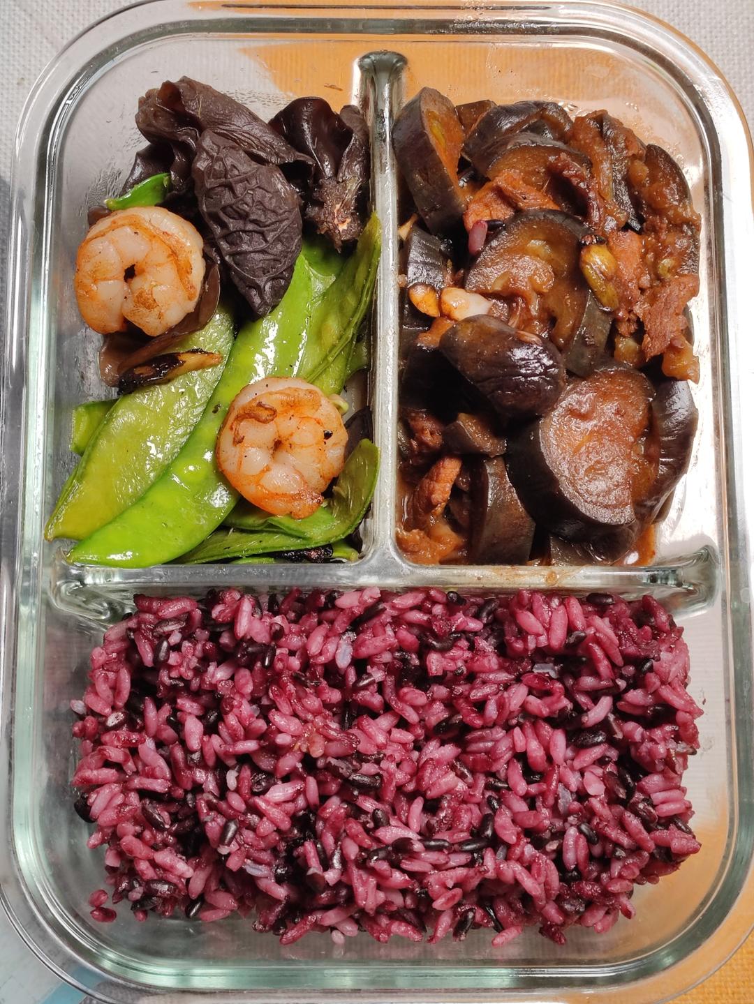 虾仁炒荷兰豆什锦