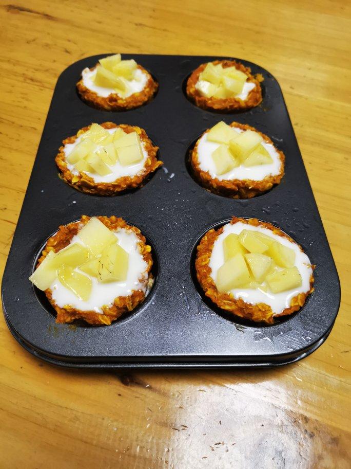 烤燕麦南瓜饼