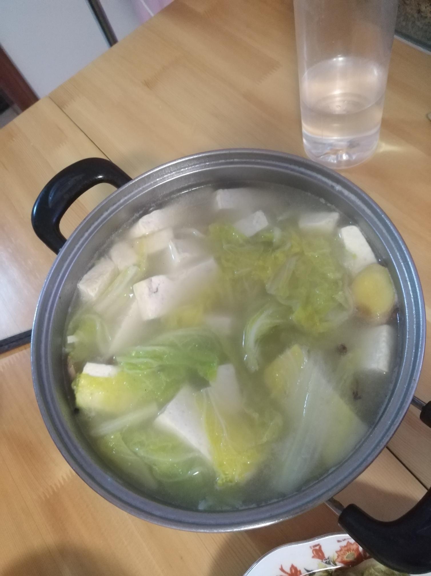 白菜炖豆腐的做法 步骤7