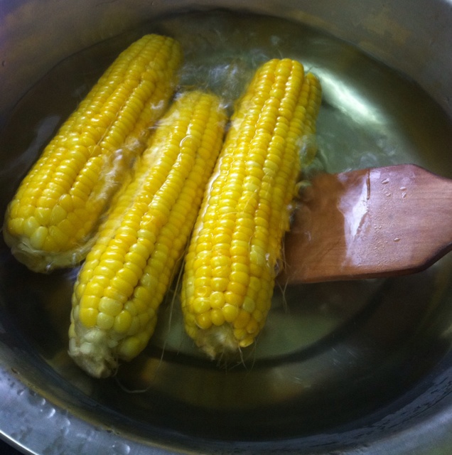 煮玉米