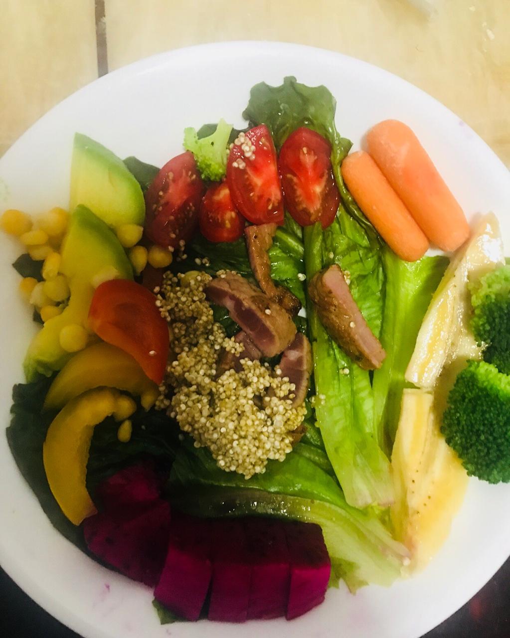 藜麦减脂沙拉【混搭终结篇】