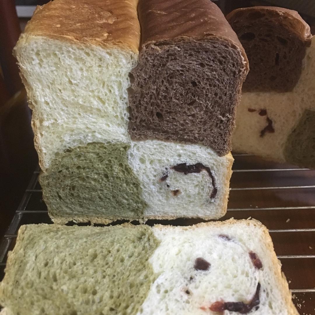 蔓越莓三色吐司