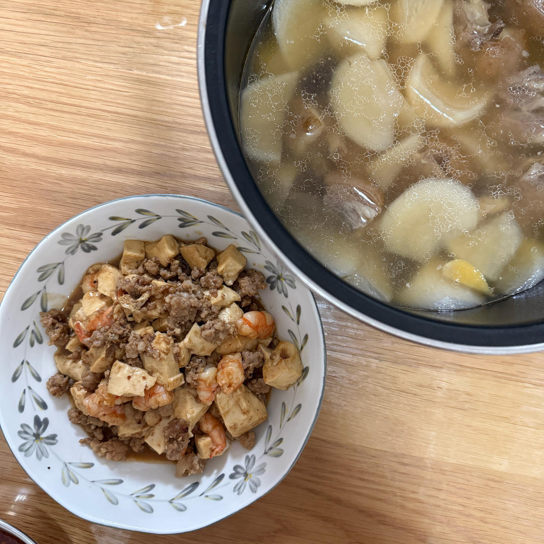 虾仁豆腐