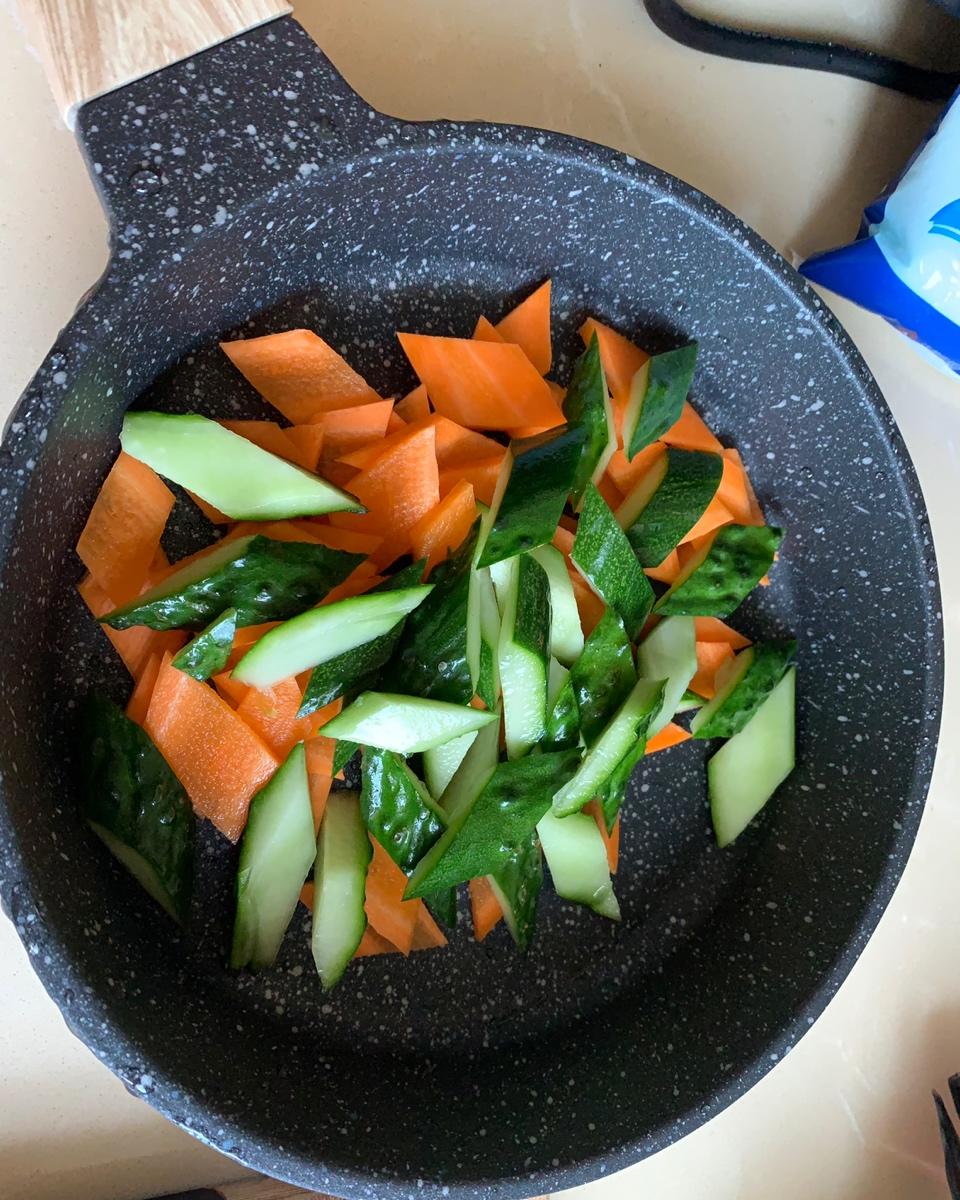 怎样切菱形胡萝卜