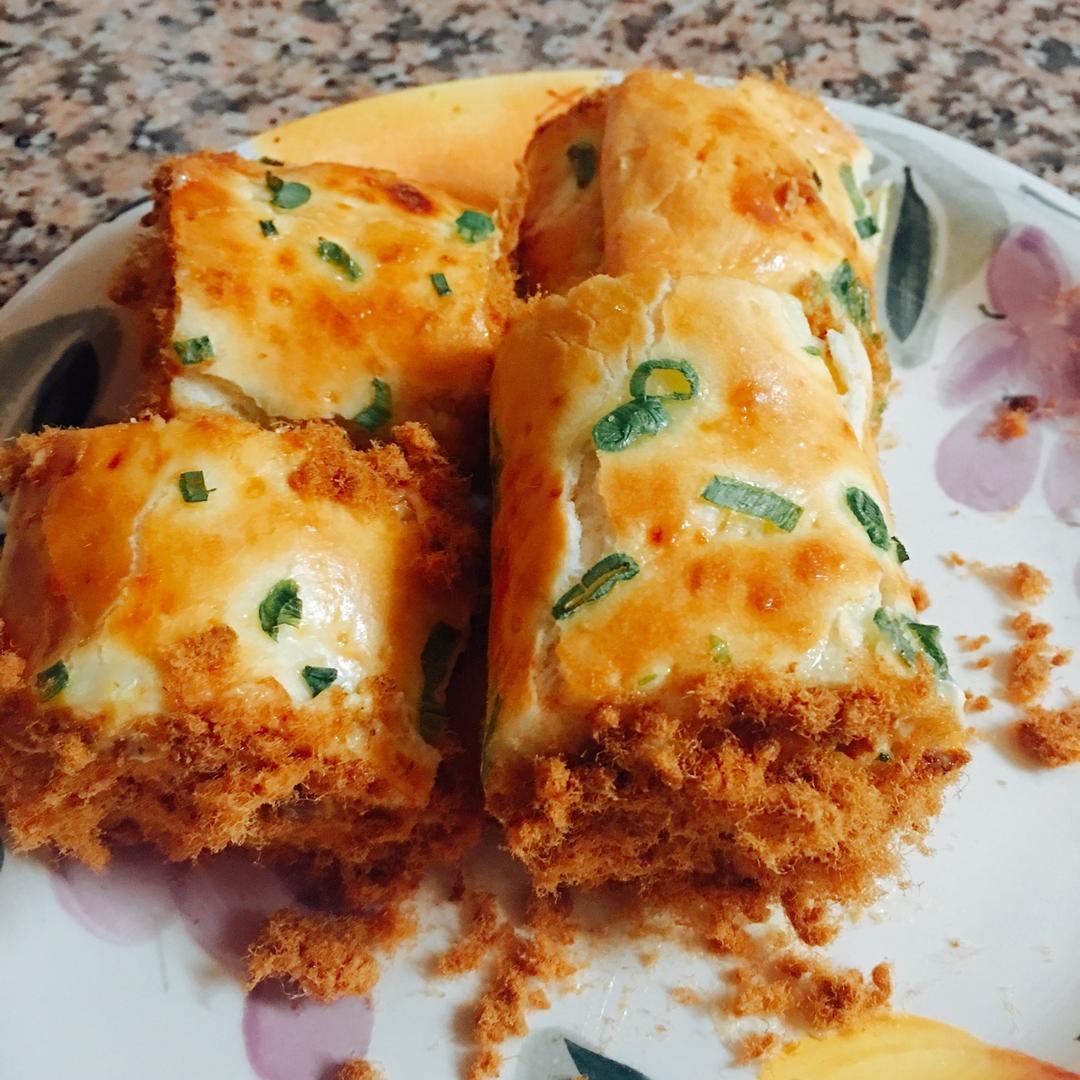 超好吃的肉松面包