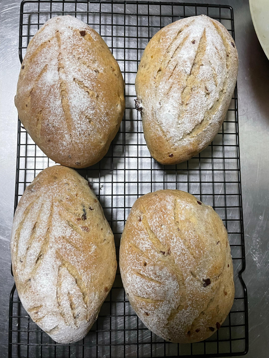 全麦坚果包软欧包