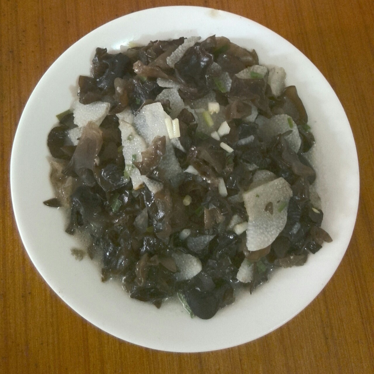 清炒山药木耳