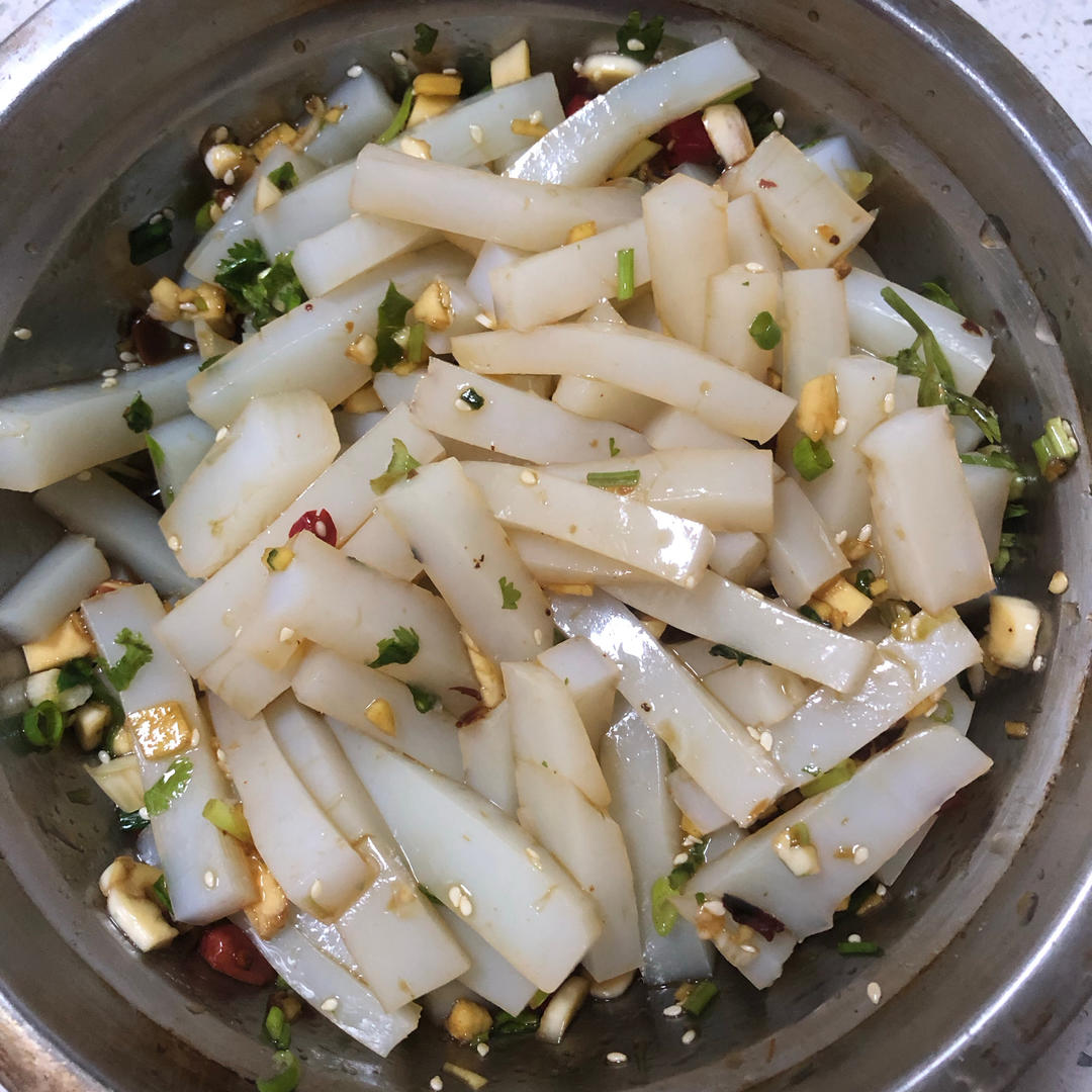 自制凉粉（豌豆淀粉）