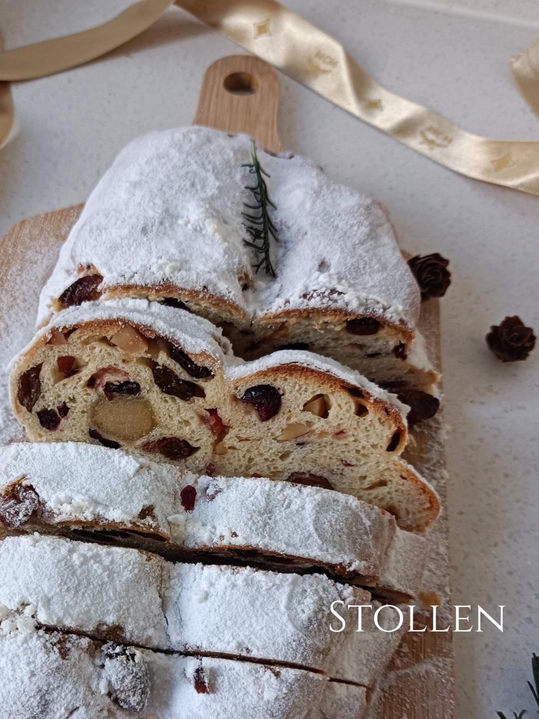 德国圣诞面包Stollen