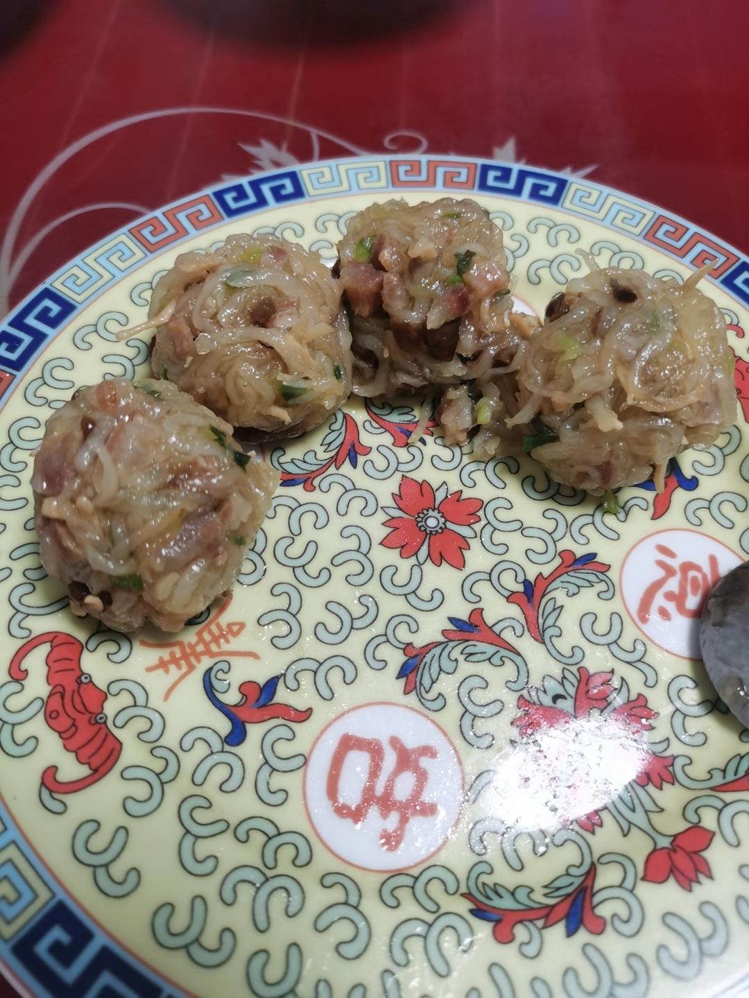 客家蒸萝卜丸子