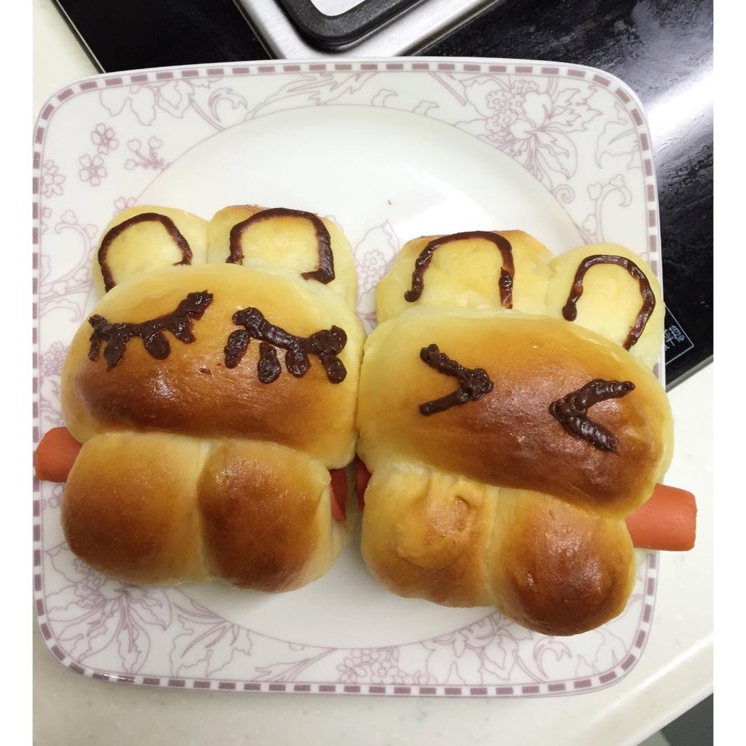 小兔子香肠包