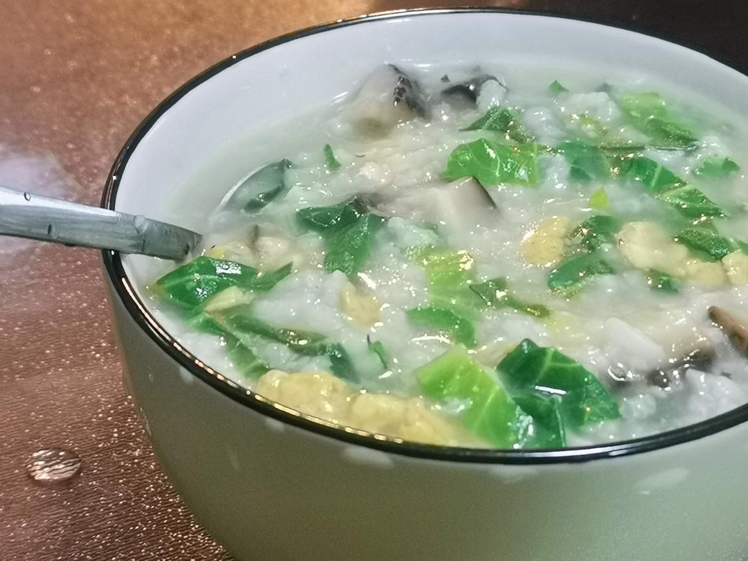 健康美味素食青菜粥