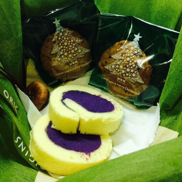 香芋紫薯蛋糕卷