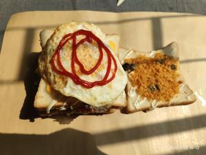 三明治🥪自制连婆婆吃了都赞不绝口的快手早餐三明治的做法 步骤5