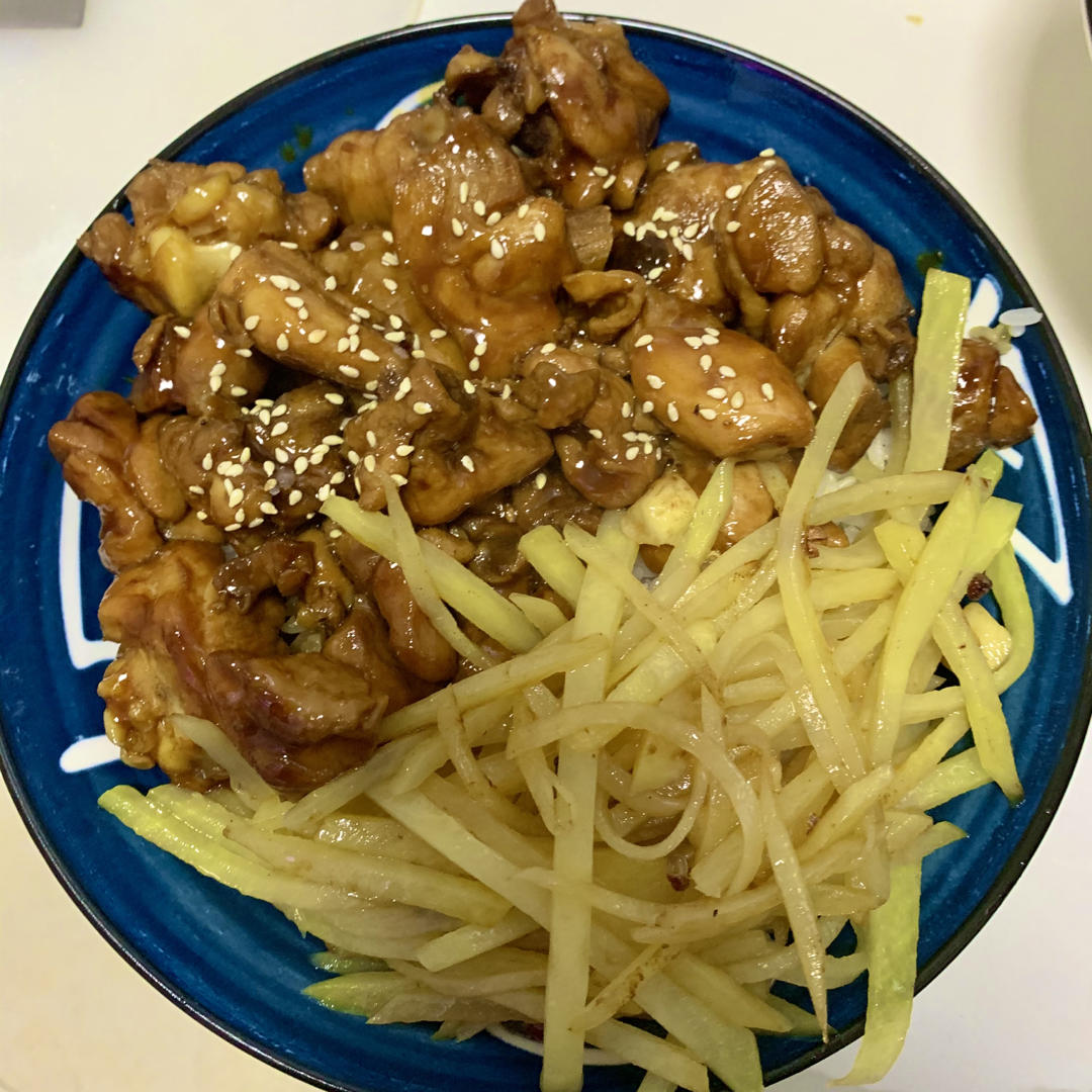 蜜汁照烧鸡肉饭