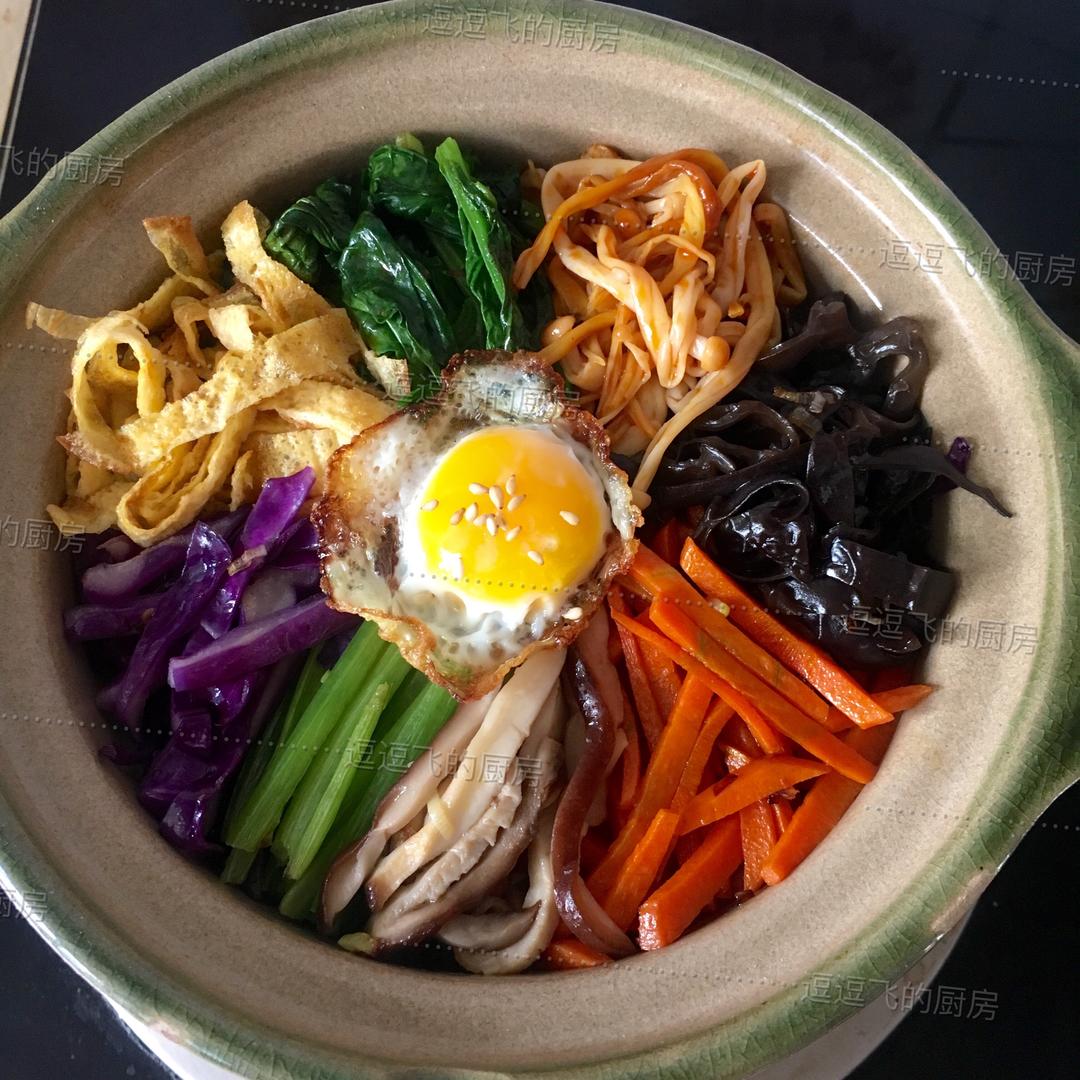 韩式拌饭，超美味减脂餐的做法