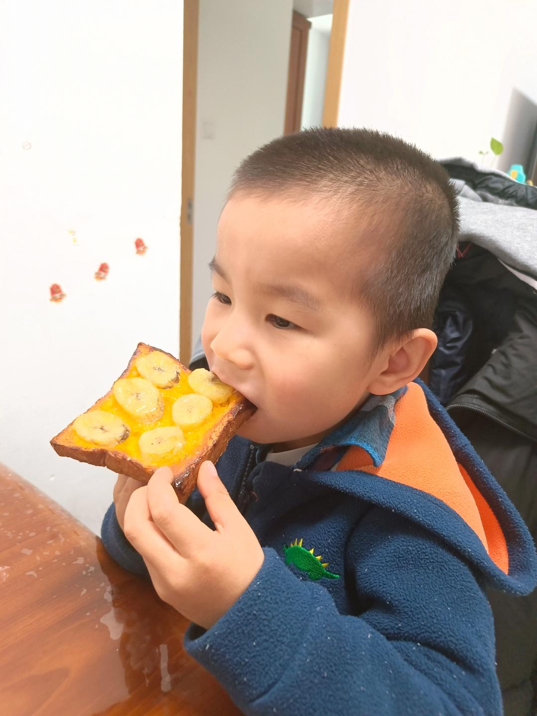 好吃到哭的香蕉烤吐司❗️酥脆香甜❗️零失败❗️