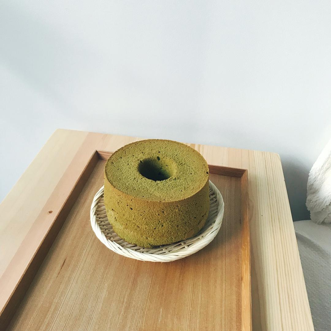 青井老师の抹茶戚风（17cm或18cm中空模）