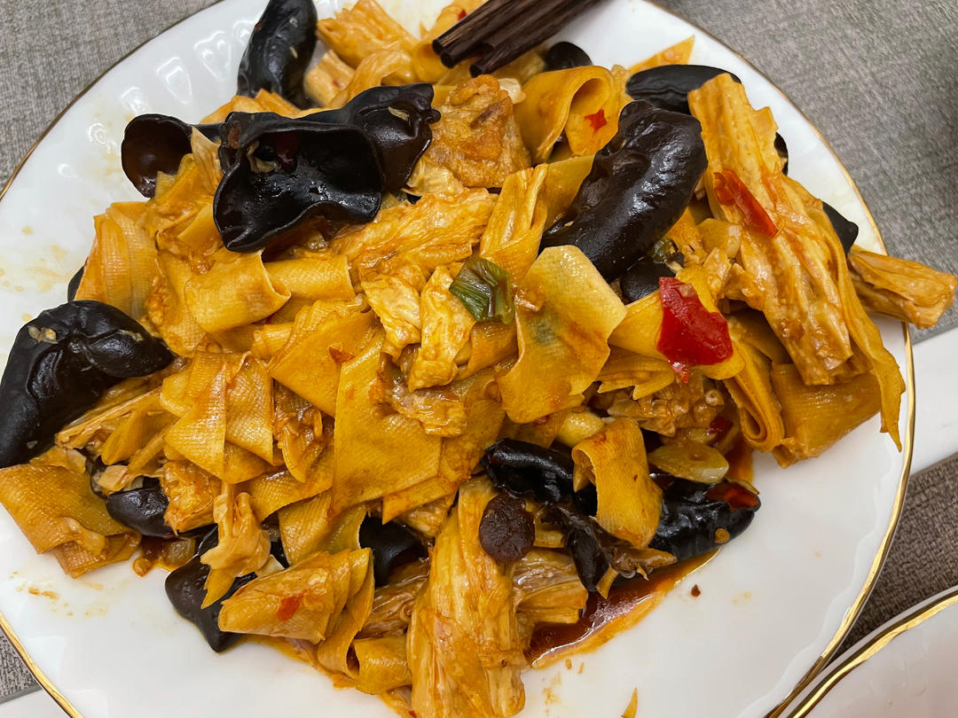 干饭人必备#秘汁干豆腐#