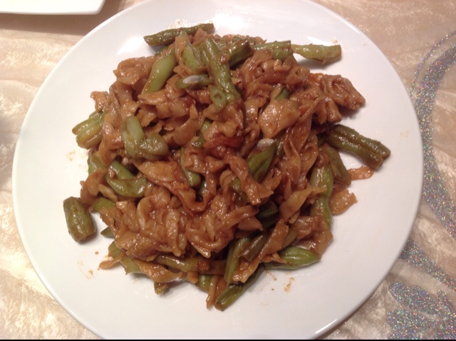 豆角焖面