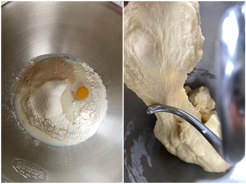 纯奶手撕吐司的做法 步骤1